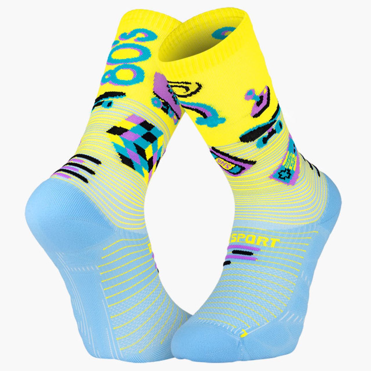 BV SPORT SOQUETTE RUN MARATHON 2 COLLECTOR 80S  Chaussettes de running
