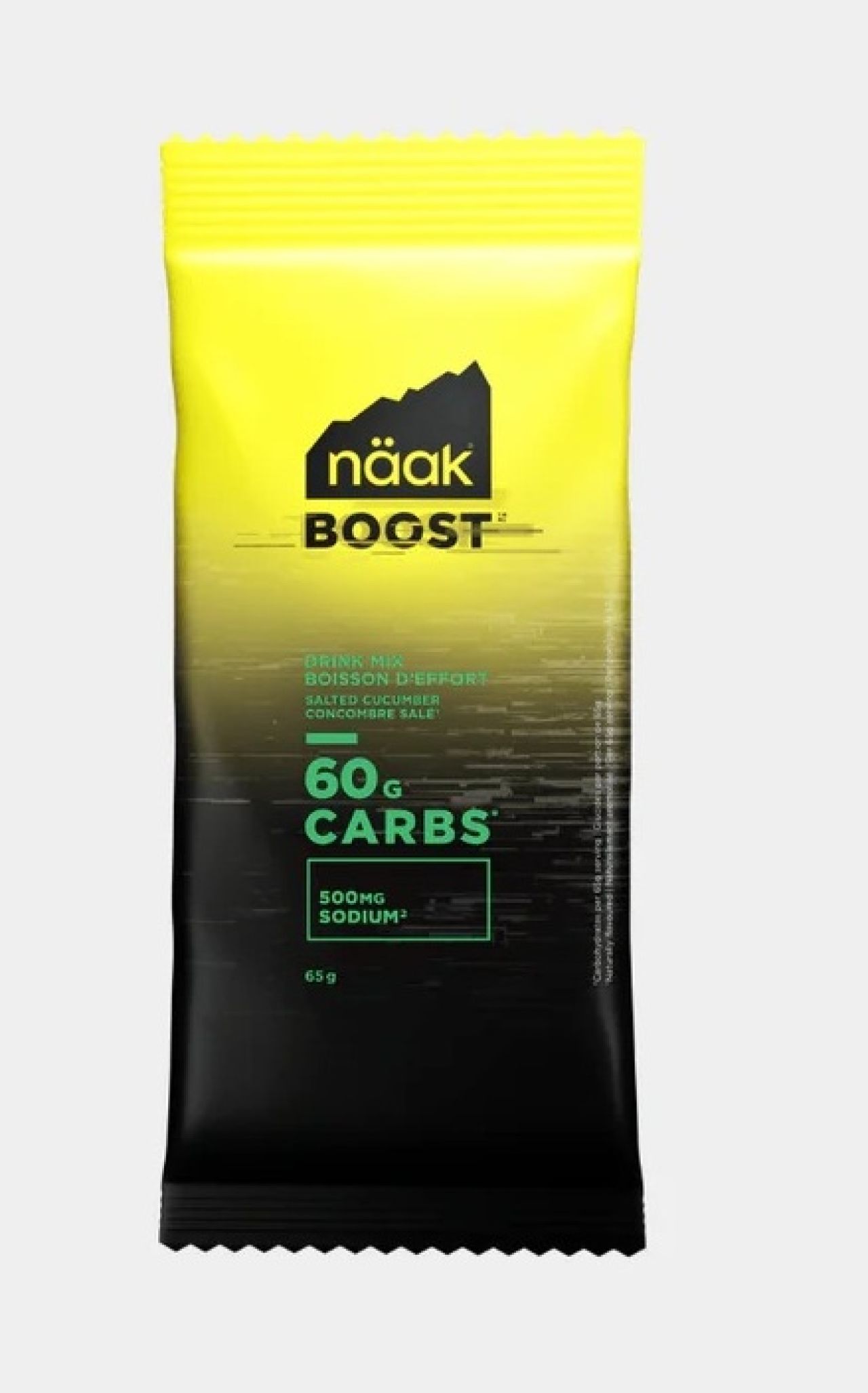 NAAK SACHET INDIVIDUEL BOOST 60 CONCOMBRE SALE  Boisson  énergetique