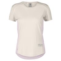 SCOTT TEE ENDURANCE TECH  COTTON WHITE ET BLISS PINK Tee shirt de running