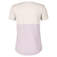 SCOTT TEE ENDURANCE TECH  COTTON WHITE ET BLISS PINK Tee shirt de running pas cher