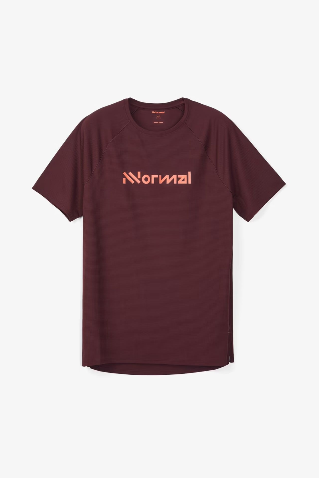 NNORMAL RACE TEE SHIRT 02 W BURGUNDY Tee shirt running