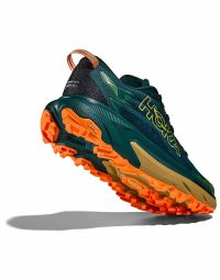 HOKA MAFATE 5 TIDAL WAVE ET MUSTARD SEED  Chaussures de trail pas cher