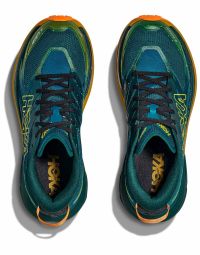 HOKA MAFATE 5 TIDAL WAVE ET MUSTARD SEED  Chaussures de trail pas cher