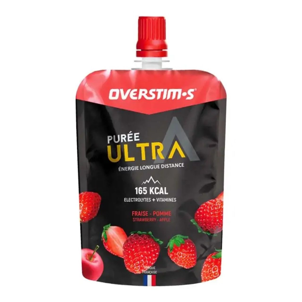 OVERSTIMS PUREE ULTRA FRAISE ET POMME 90G Purée energetique