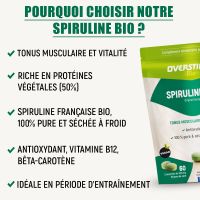 OVERSTIMS SPIRULINE BIO Complement alimentaire pas cher
