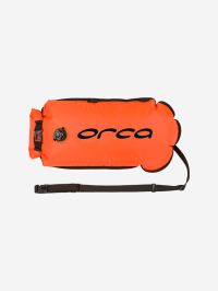 ORCA SAFETY BUOY HV ORANGE AVEC RANGEMENT Bouée de natation