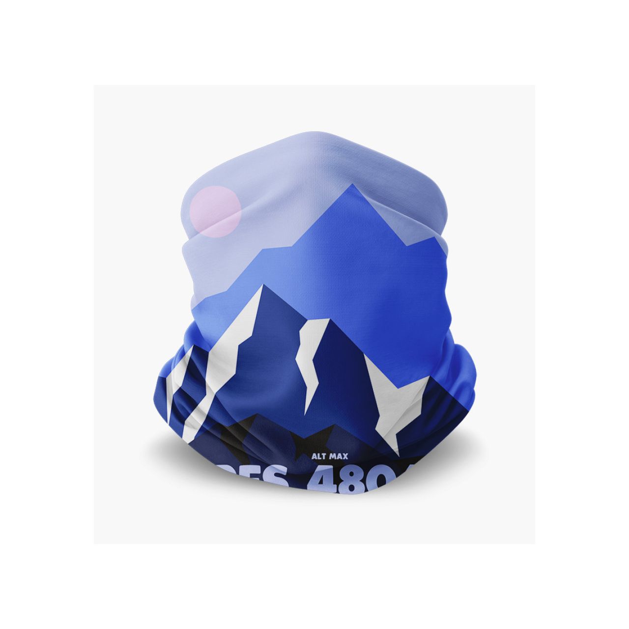 BV SPORT FOULARD SUMMIT ALPES BLEU Bandeau multifonctions