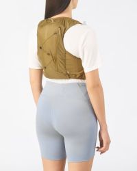 SALOMON ACTIVE SKIN 4 SET BRILLIANT OLIVE Sac à dos trail pas cher