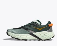 HOKA SPEEDGOAT 7 BAY LEAF ET SEA GLASS Chaussures de trail pas cher