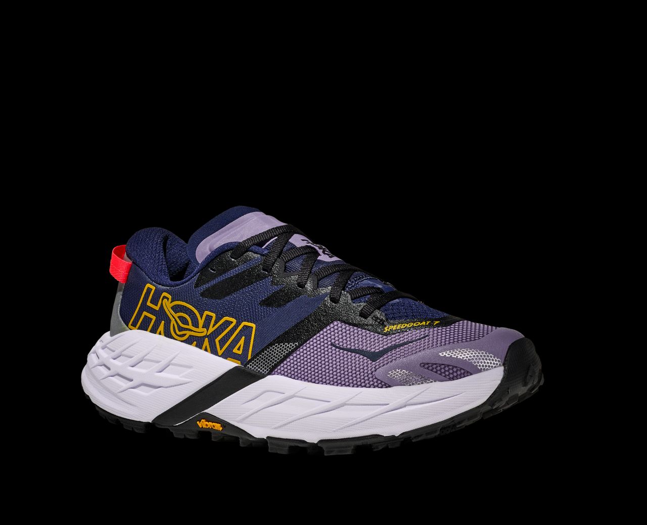 HOKA SPEEDGOAT 7 BERRY JAM ET STARLIGHT GLOW Chaussures de trail