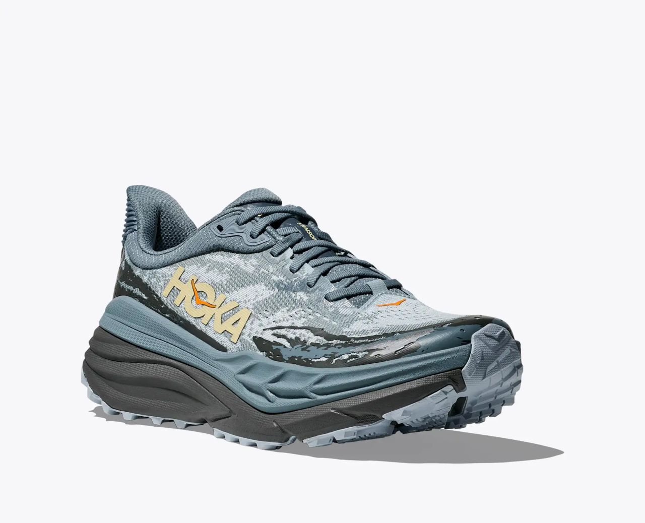 HOKA STINSON 7 SLATE BLUE ET ASPHALT GREY Chaussures de trail