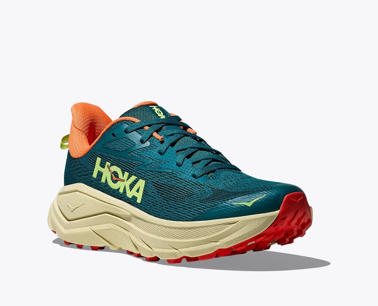 HOKA CHALLENGER ATR  8 TIDAL WAVE ET PAMPAS GRASS  Chaussures de Trail