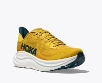 HOKA CLIFTON 10 YELLOW GOLD ET TIDAL WAVE Chaussures de running