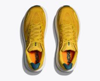 HOKA CLIFTON 10 YELLOW GOLD ET TIDAL WAVE Chaussures de running pas cher