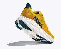 HOKA CLIFTON 10 YELLOW GOLD ET TIDAL WAVE Chaussures de running pas cher