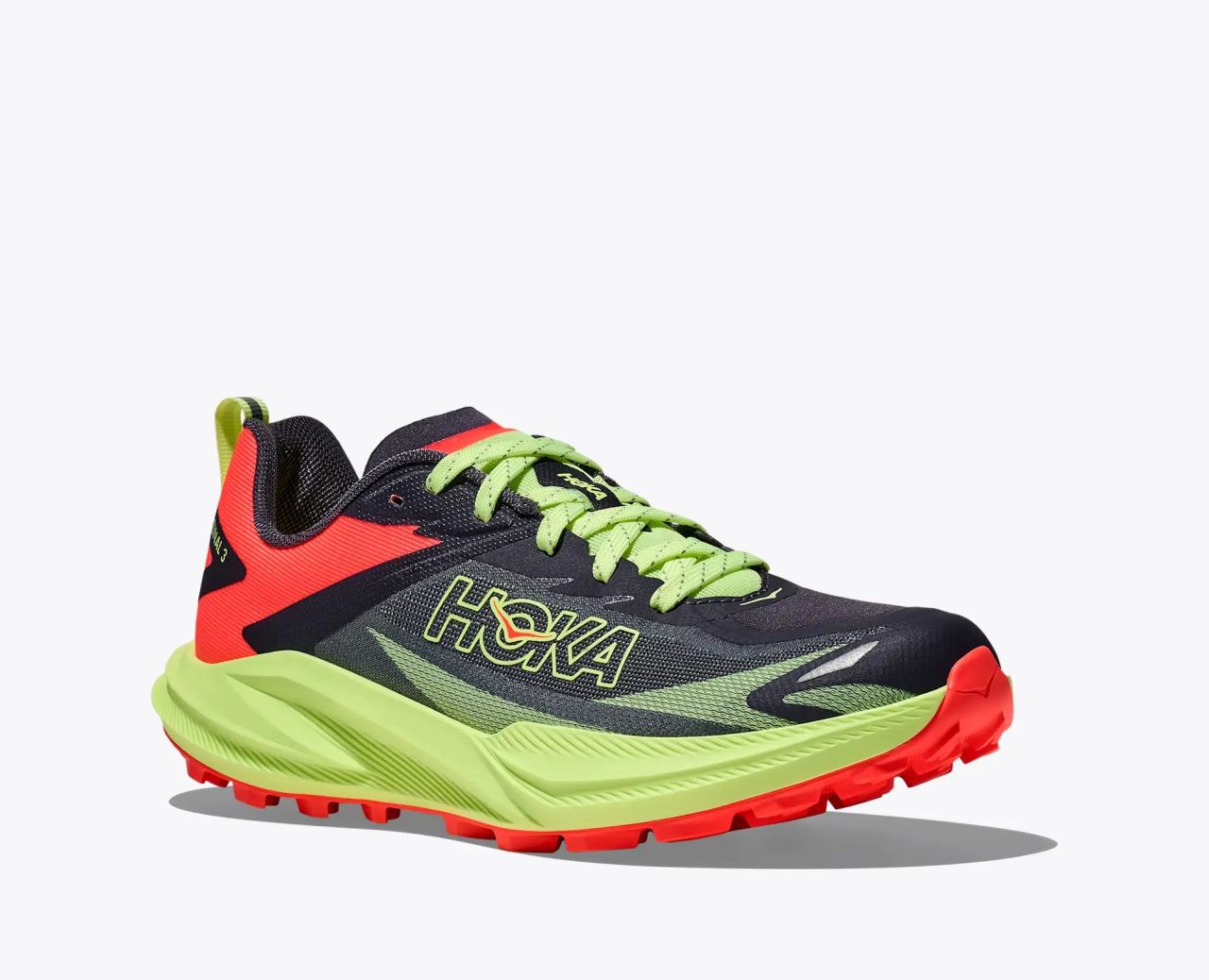 HOKA ZINAL 3 SQUID INK ET NEON YUZU Chaussures de trail