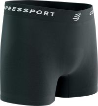 COMPRESSPORT FEELFREE SEAMLESS BOXER BLACK   Sous-Vêtement