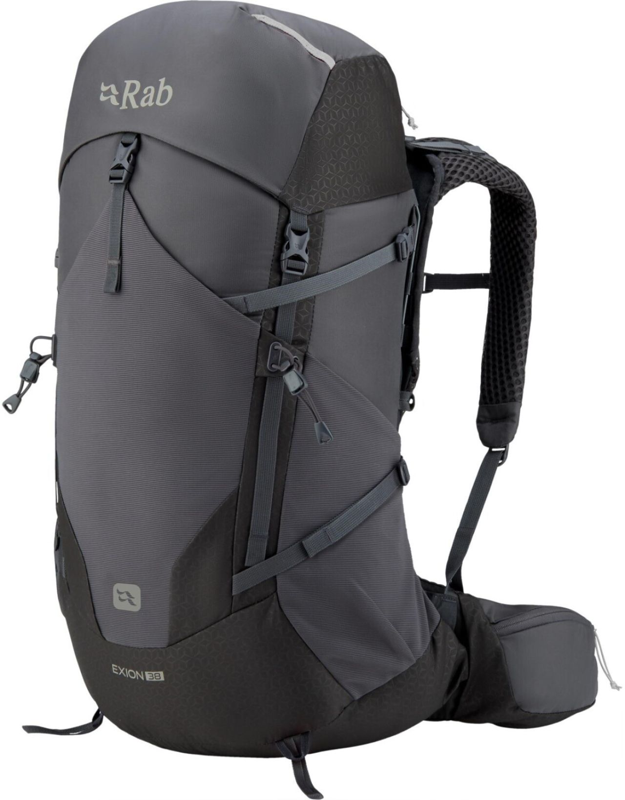 RAB AXION 38 ANTHRACITE ET GRAPHENE   Sac à dos randonnée