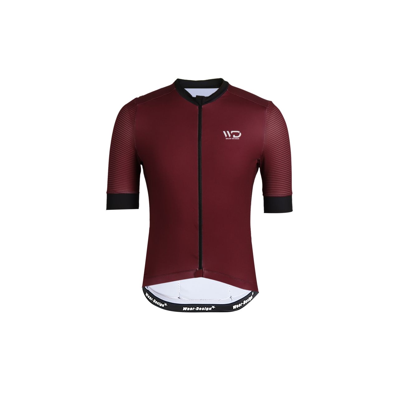 WEAR DESIGN MAILLOT LEVEL BORDEAUX  Maillot vélo