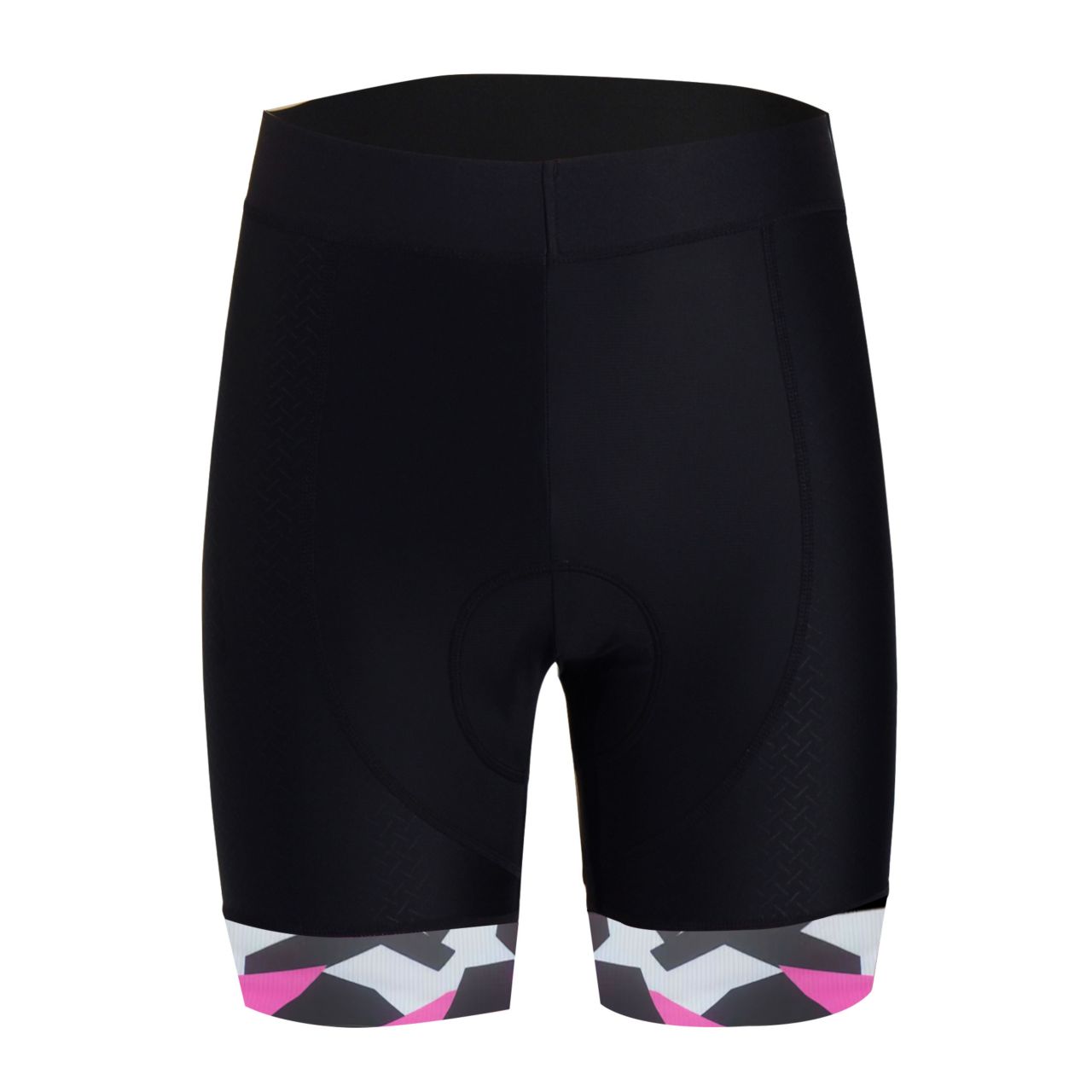 WEAR DESIGN CUISSARD DAME CAMO NOIR ET ROSE   Cuissard Cyclisme