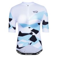 WEAR DESIGN MAILLOT CAMO BLANC ET VERT Maillot vélo femme