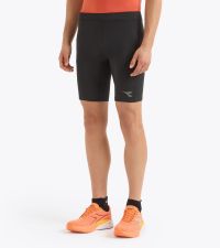 DIADORA SHORTS TIGHTS BLACK Cuissard de running pas cher