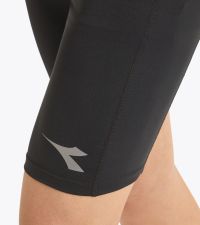 DIADORA SHORTS TIGHTS BLACK Cuissard de running pas cher