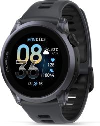 COROS WATCH PACE 4 ALUMINIUM CRYSTAL BLACK Montre cardio GPS