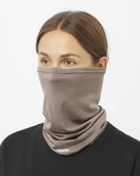 SALOMON MERINO NEXK GAITER IRON Tour de cou pas cher