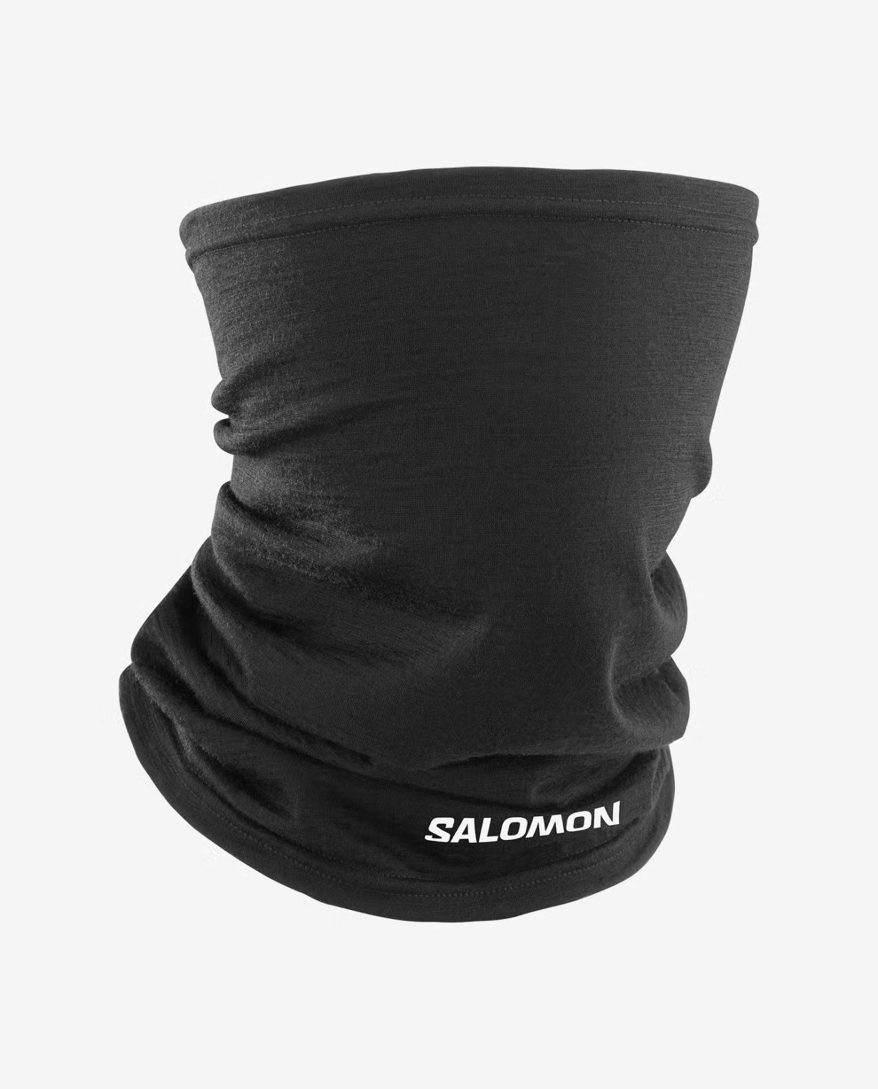 SALOMON MERINO NEXK GAITER DEEP BLACK Tour de cou