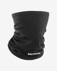 SALOMON MERINO NEXK GAITER DEEP BLACK Tour de cou