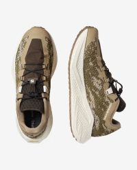 SALOMON AERO GLIDE 4 GRVL SAFARI , VANILLA ICE ET EARTH BROWN Chaussures de gravel pas cher