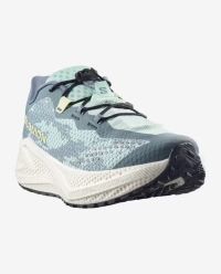 SALOMON AERO GLIDE 4 GRVL STORMY WEATHER , LICHEN ET VANILLA ICE Chaussures de gravel pas cher