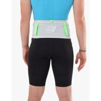 COMPRESSPORT FREE BELT PRO GRAY VIOLET ET NEON GREEN Ceinture de running pas cher