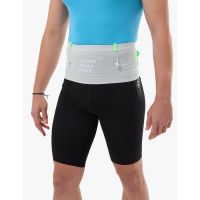 COMPRESSPORT FREE BELT PRO GRAY VIOLET ET NEON GREEN Ceinture de running pas cher