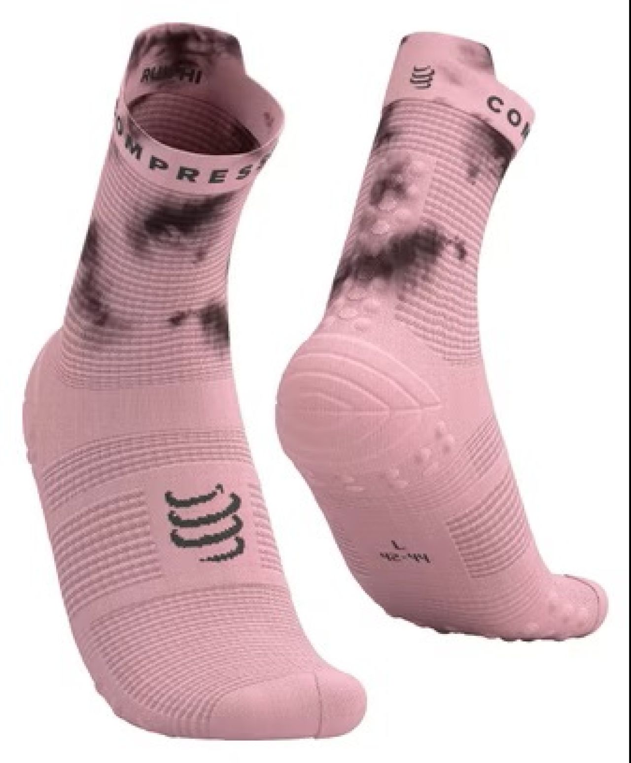 COMPRESSPORT PRO RACING SOCKS V4 RUN HIGH EAT MY DUST Chaussettes running