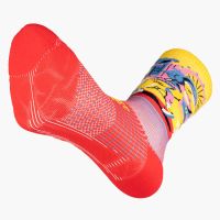 BV SPORT SOQUETTE RUN MARATHON HIGH LONDON Chaussettes de running pas cher