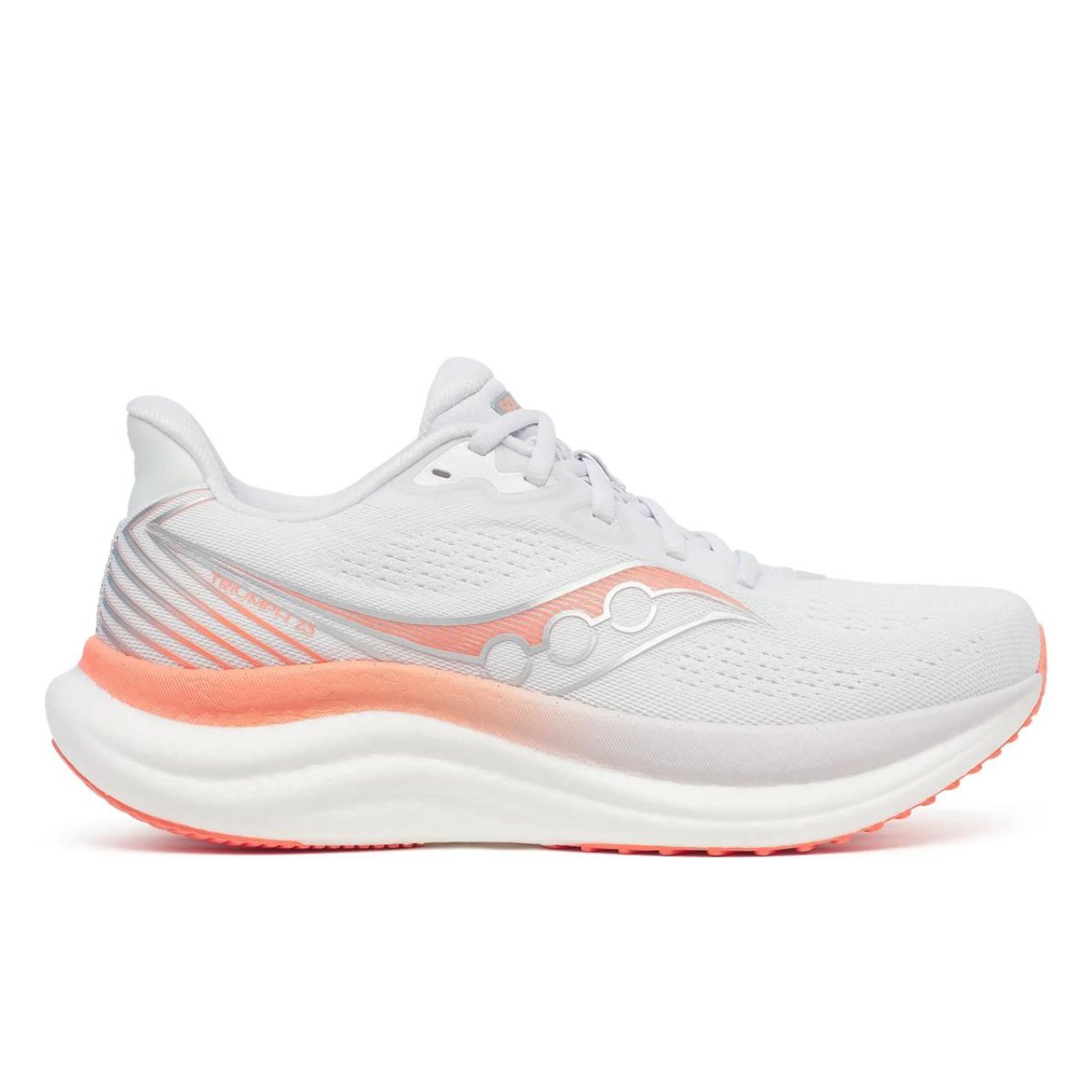 SAUCONY TRIUMPH 23 WHITE ET WHISTFUL Chaussures running saucony