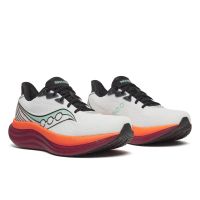 SAUCONY TRIUMPH 23 WHITE ET CRIMSON Chaussures running saucony pas cher