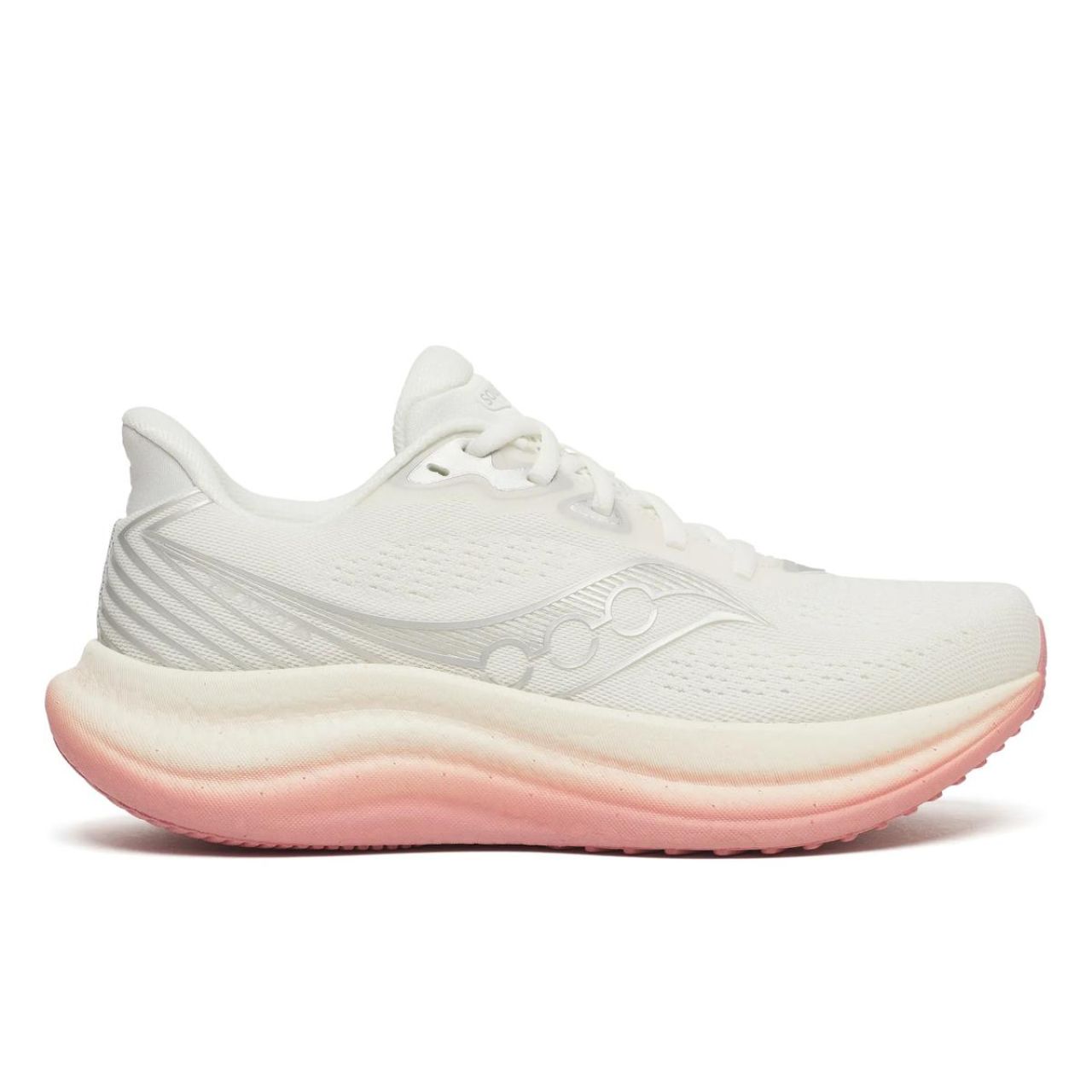 SAUCONY TRIUMPH 23 IVORY ET MAUVE Chaussures running saucony