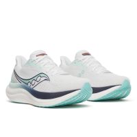 SAUCONY TRIUMPH 23 WHITE ET NAVY Chaussures running saucony pas cher