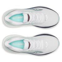 SAUCONY TRIUMPH 23 WHITE ET NAVY Chaussures running saucony pas cher