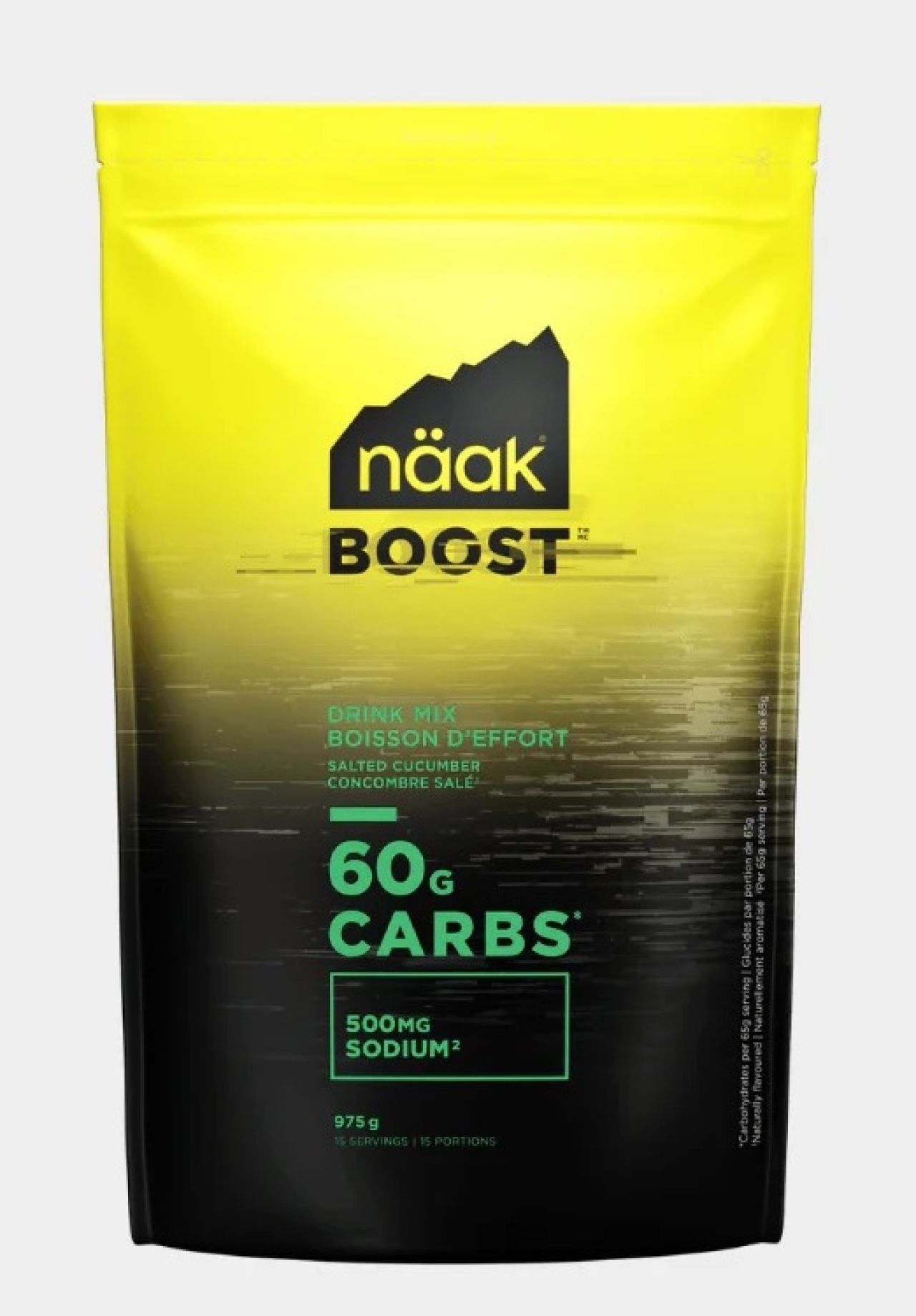 NAAK BOOST ENERGY  GRAND FORMAT CONCOMBRE SALE  Boisson  énergetique