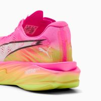 PUMA DEVIATE NITRO ELITE 4 ST POISON PINK ET YELLOW ALERT Chaussures de running pas cher