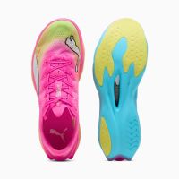 PUMA DEVIATE NITRO ELITE 4 ST POISON PINK ET YELLOW ALERT Chaussures de running pas cher