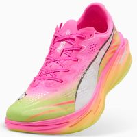 PUMA DEVIATE NITRO ELITE 4 ST POISON PINK ET YELLOW ALERT Chaussures de running pas cher