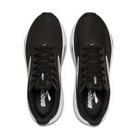 BROOKS GHOST 17 BLACK ET WHITE Chaussures de running pas cher