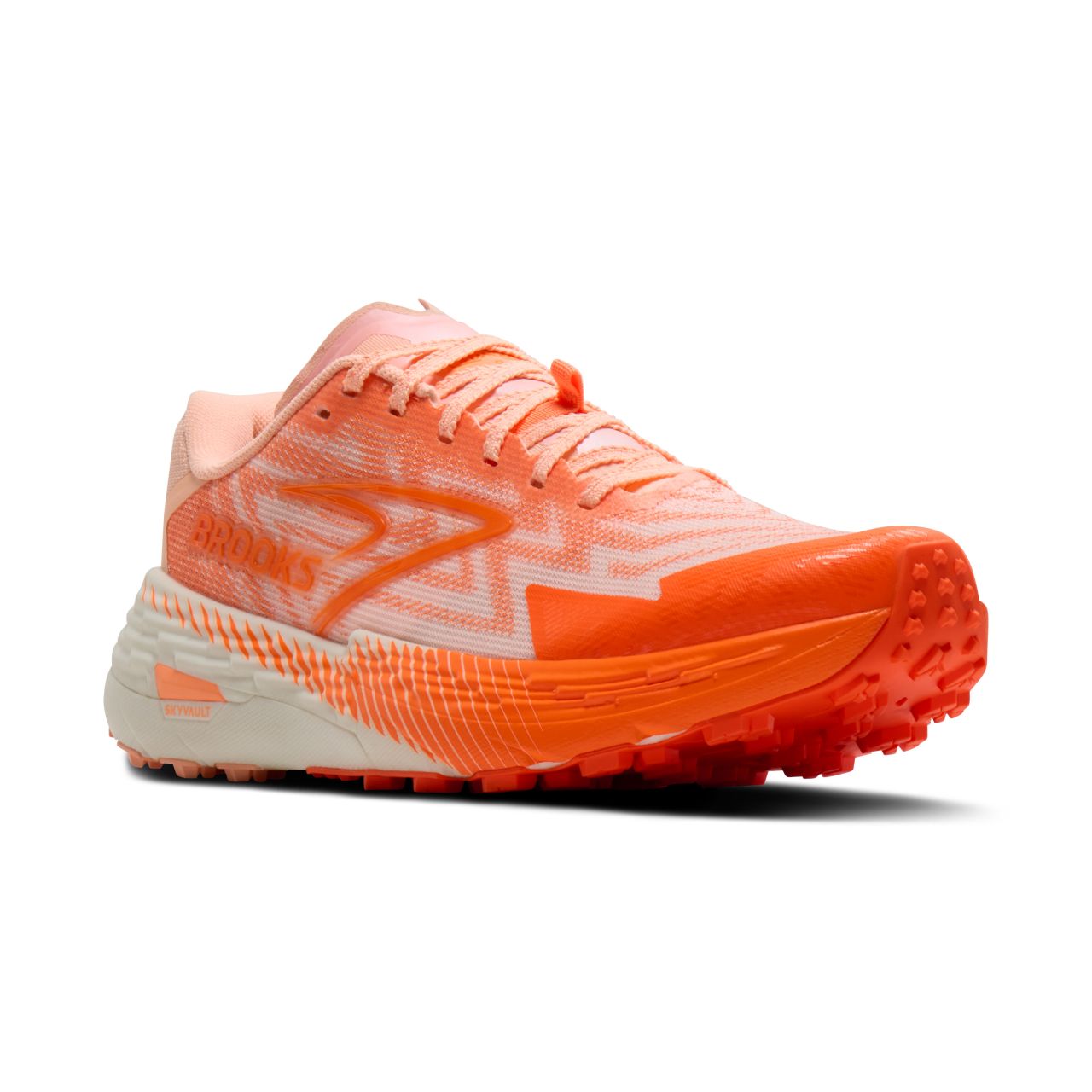 BROOKS CATAMOUNT 4 SHOCKING ORANGE  Chaussures de trail