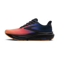 BROOKS GHOST 17 NIGHT , BLUE ET PAPAYA Chaussures de running pas cher
