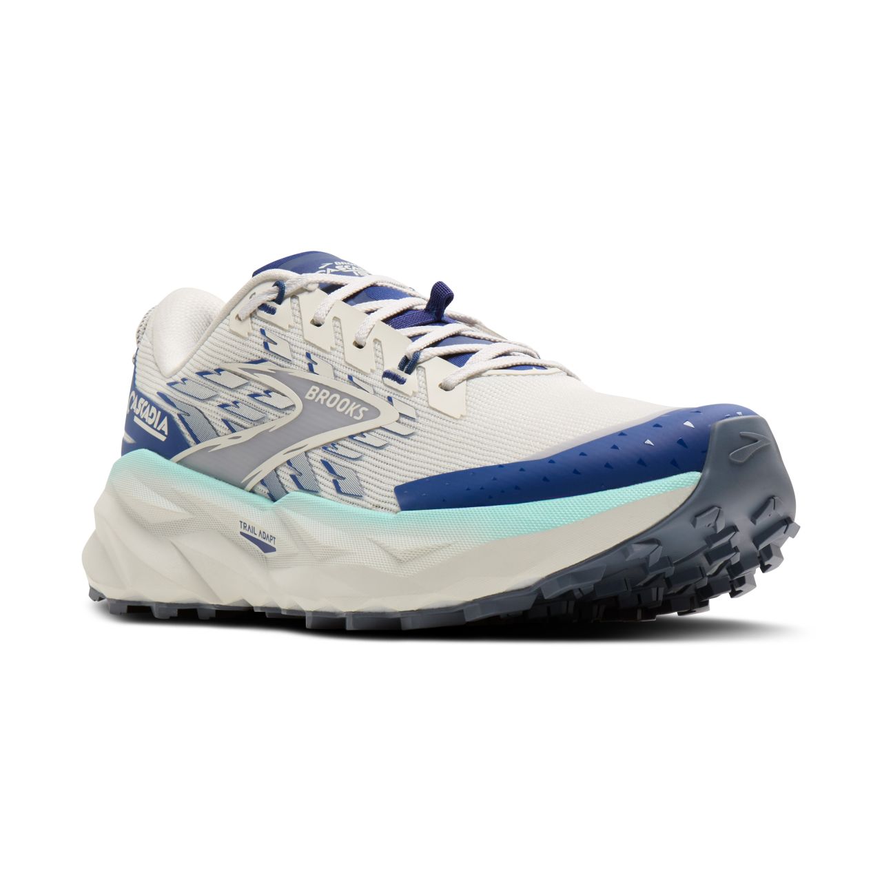BROOKS CASCADIA 19 BLUE, GRAY ET BELLWETHER Chaussures de trail
